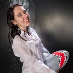 WetLookStu: AJ and the Shark