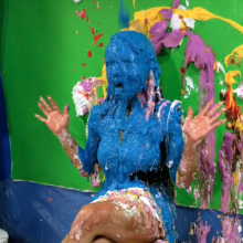 PieZone: Whiny Sorority Girl Gets Relentlessly Pied and Slimed for Charity!