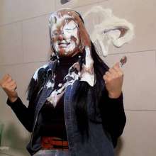 WAM Photography: WAM Photography--Bea is pied and slimed (remastered)