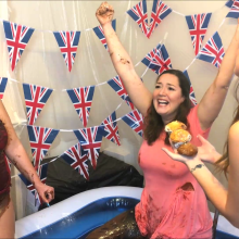 CandyCustard: Maria, Brandi and Honour compete in epic messy cake contest