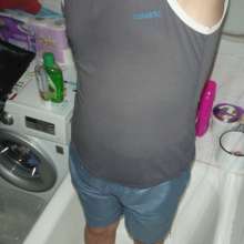 mwetm2012: Wet shorts, wet t-shirt