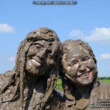 DungeonMasterOne: Langstonedale: Maude and Felicity throw each other into the mud!