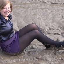 LisaMoomin: Satin Muddy Boat Slip With Megan!