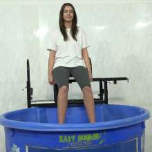 MostWam: Sky's Leggings and See-through T-shirt Dunking