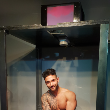 jay852uk: Ivan gets naked in the Great British Gunge Tank