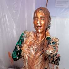 WAM Photography: Gunged in Satin