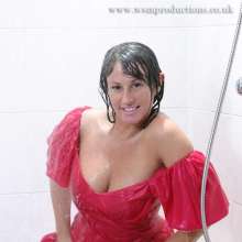 WSMProductions: Jenny in her one and only wetlook shoot looks just fab--wsm