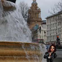 soakinJo: Soakin Jo back in Trafalgar Square Fountains