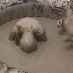 CandyCustard: Maria introduces Penny Lee to the mud spa