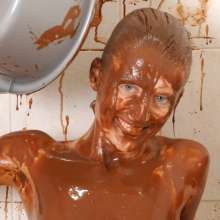 WSMProductions: Fashion model Sinead gets messy with chocolate play--wsm